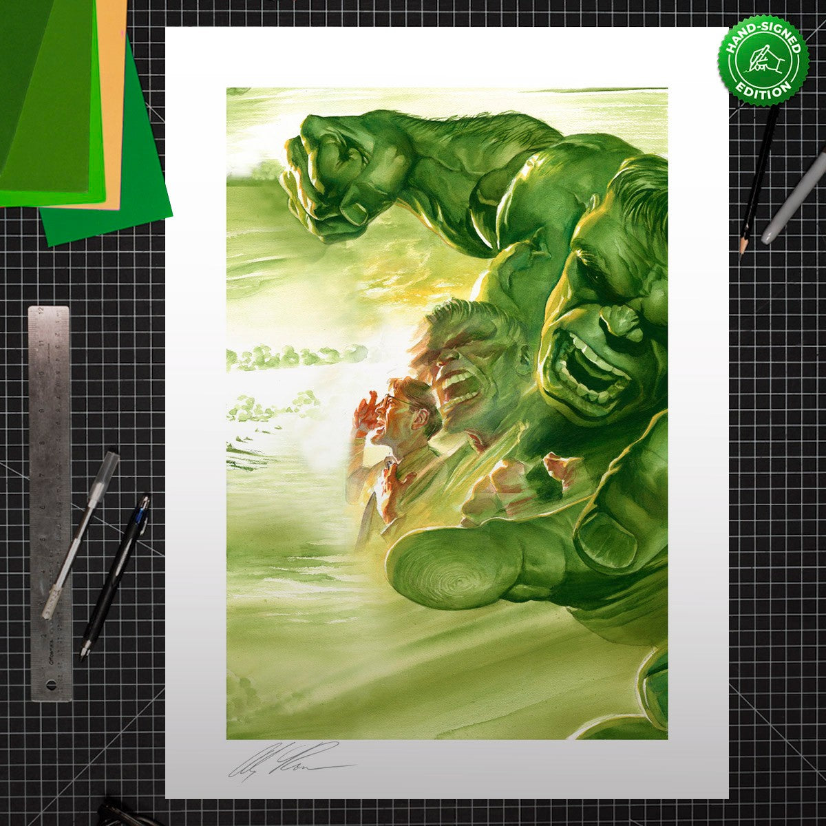 Dimensions: Hulk Marvel (Art Print)