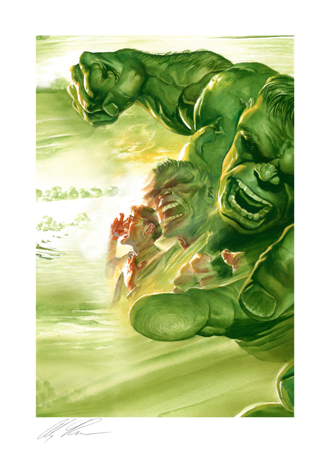 Dimensions: Hulk Marvel (Art Print)