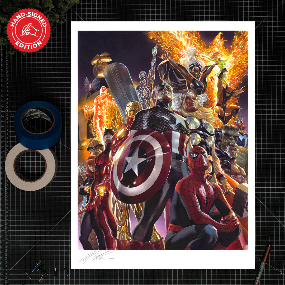 Dimensions: Strength in Numbers Marvel (Art Print)