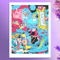 Alice in Wonderland Disney (Movie Poster)