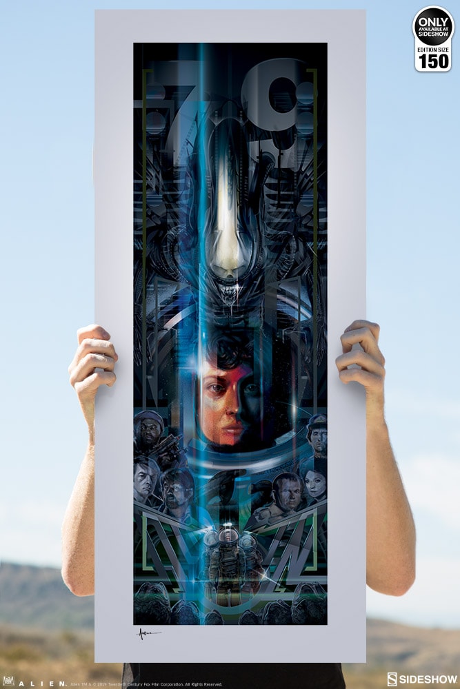 Alien 40th Anniversary Alien Ellen Ripley (Art Print)