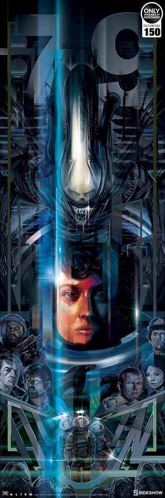 Alien 40th Anniversary Alien Ellen Ripley (Art Print)