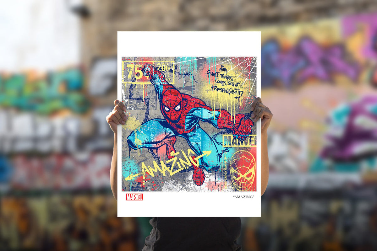 Amazing Marvel Spider-Man (Art Print)