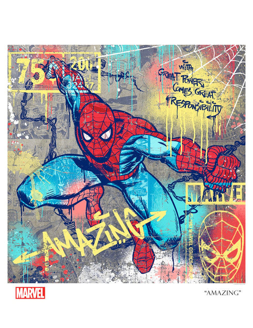 Amazing Marvel Spider-Man (Art Print)
