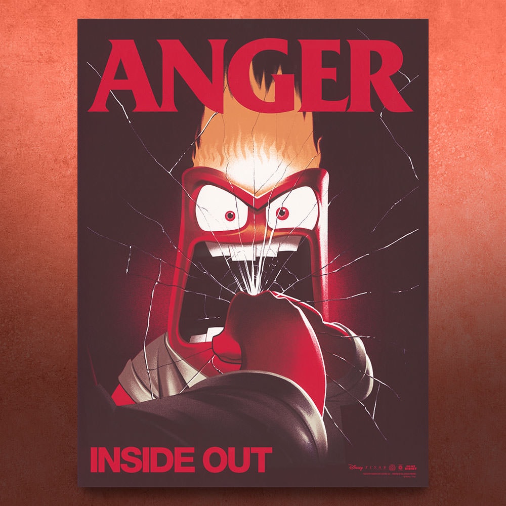 Disgust (Inside Out) Disney (Art Print)