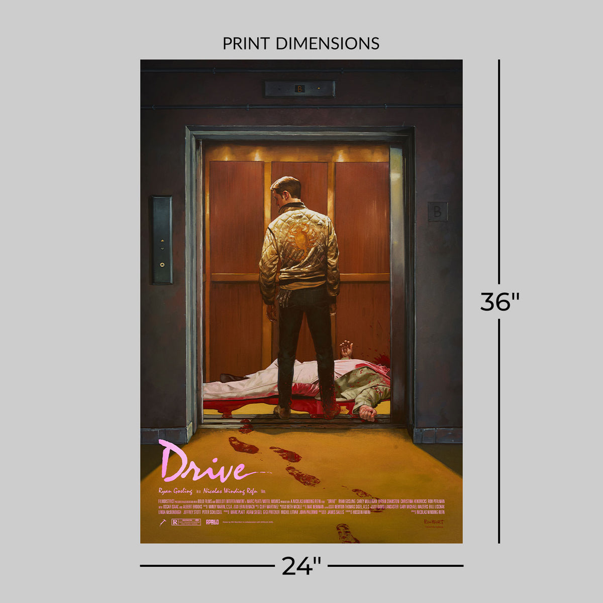 Drive (Varnish Regular) (Movie Poster)