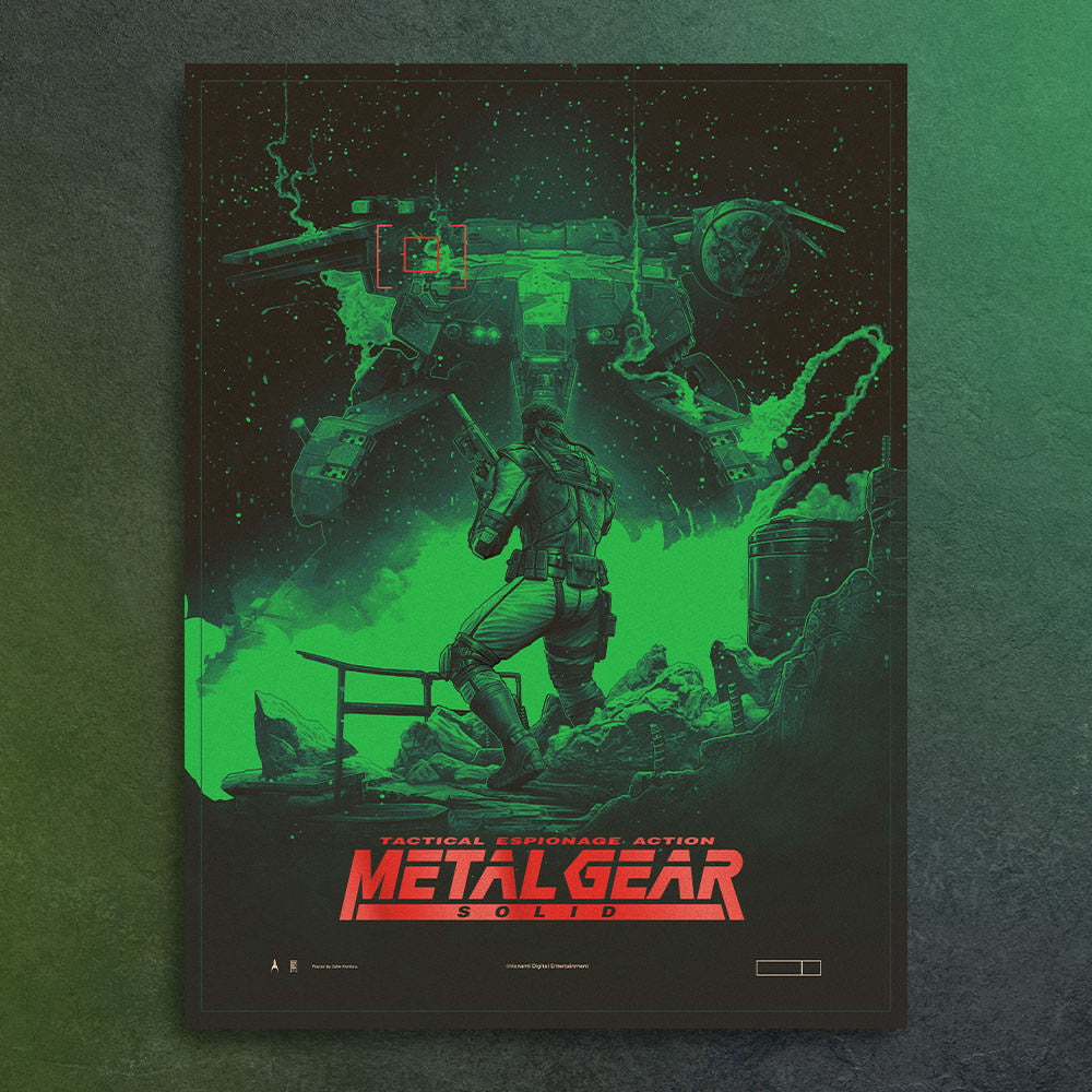 Metal Gear Solid Solid Snake (Art Print)