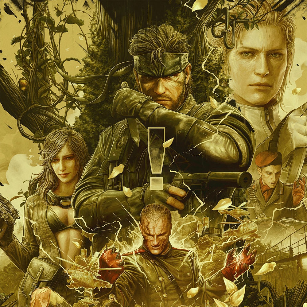Metal Gear Solid Δ: Snake Eater (Varnish Master Edition) (Art Print)