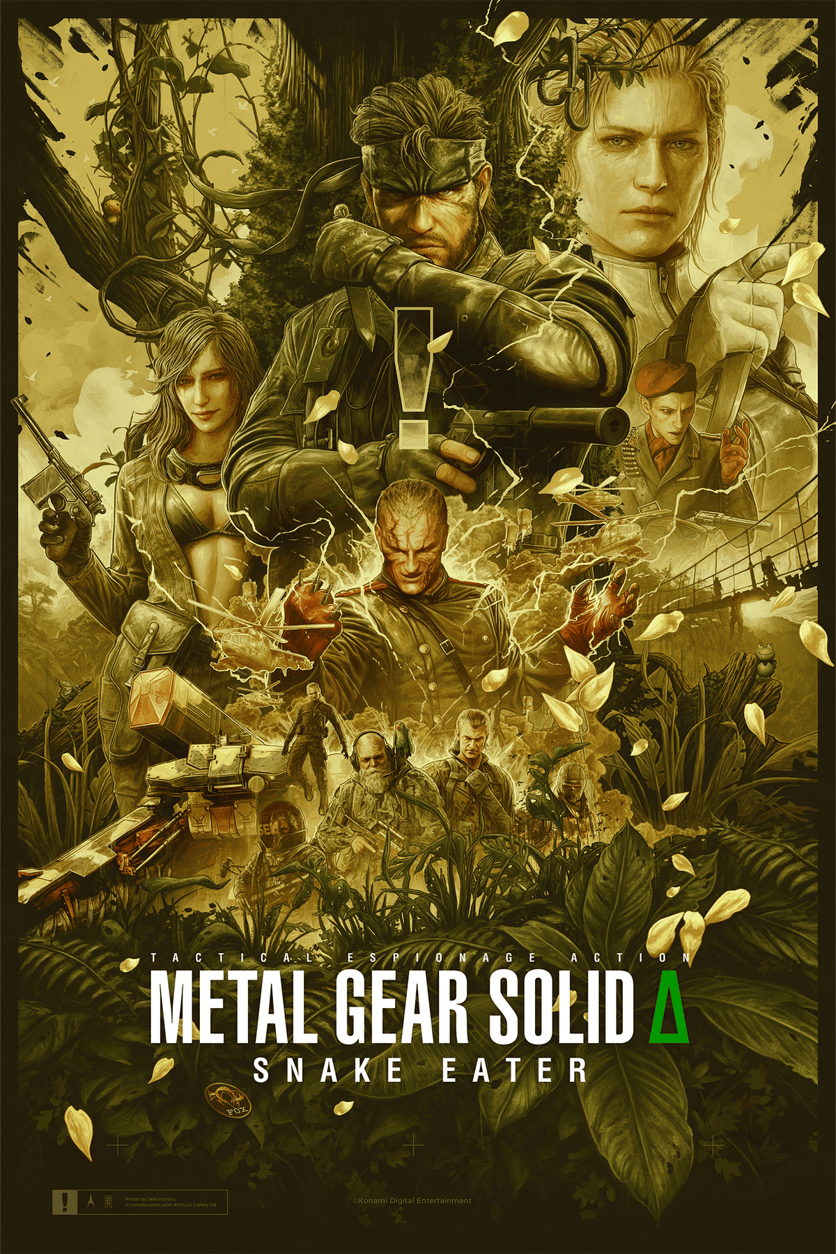 Metal Gear Solid Δ: Snake Eater (Varnish Master Edition) (Art Print)