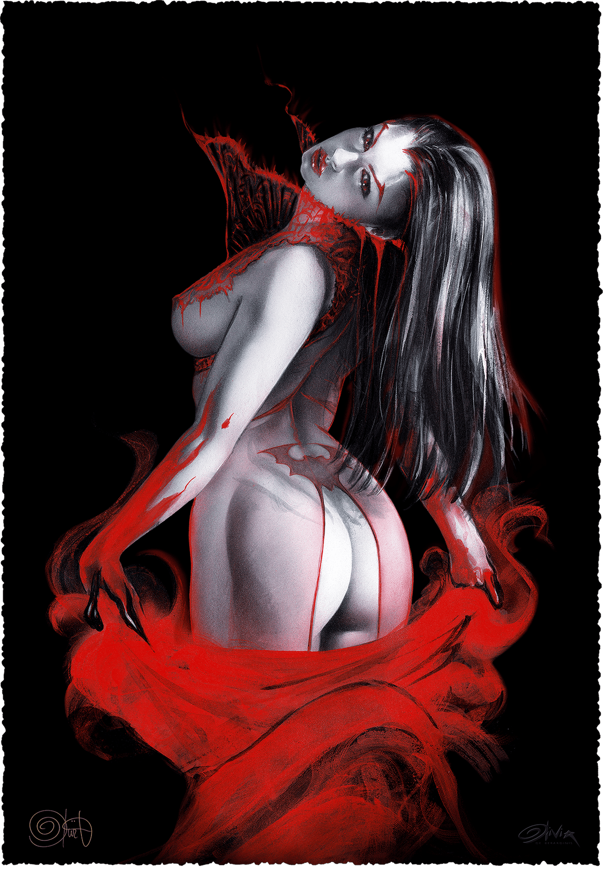 Aria Olivia De Berardinis (Art Print)