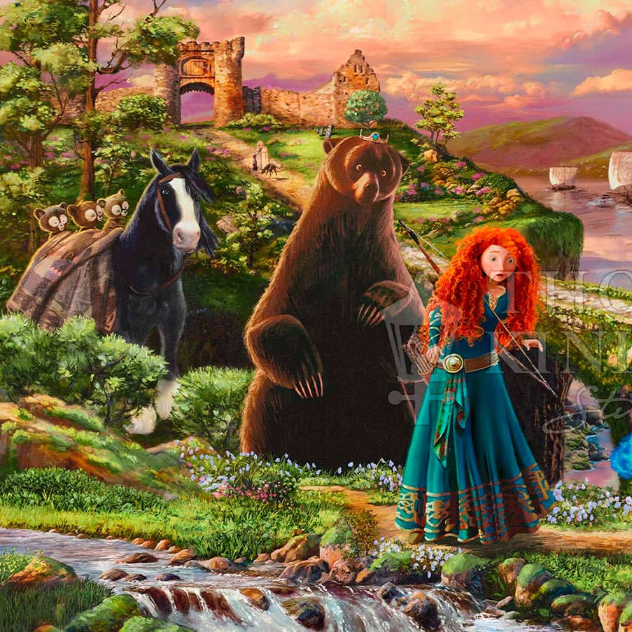 Brave Disney & Pixar Merida (Art Print)