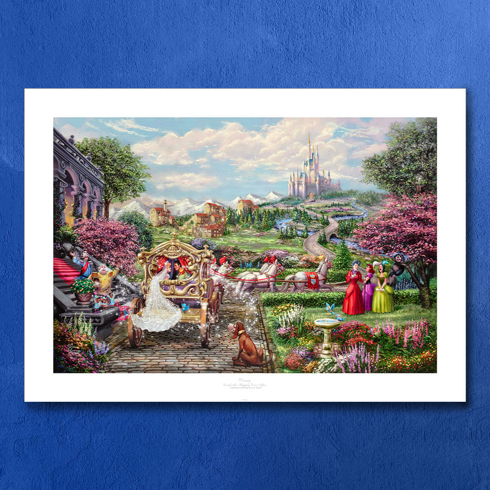 Cinderella Happily Ever After Disney & Pixar Cinderella Prince Charming (Art Print)