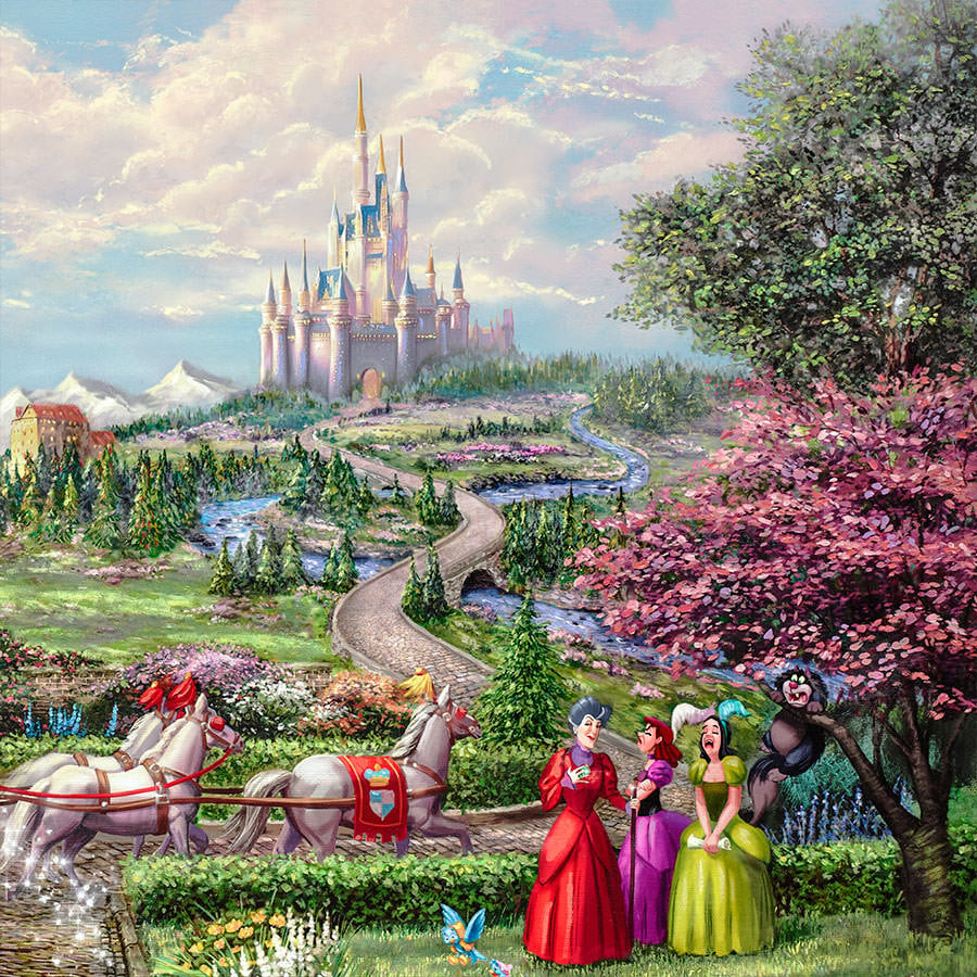 Cinderella Happily Ever After Disney & Pixar Cinderella Prince Charming (Art Print)