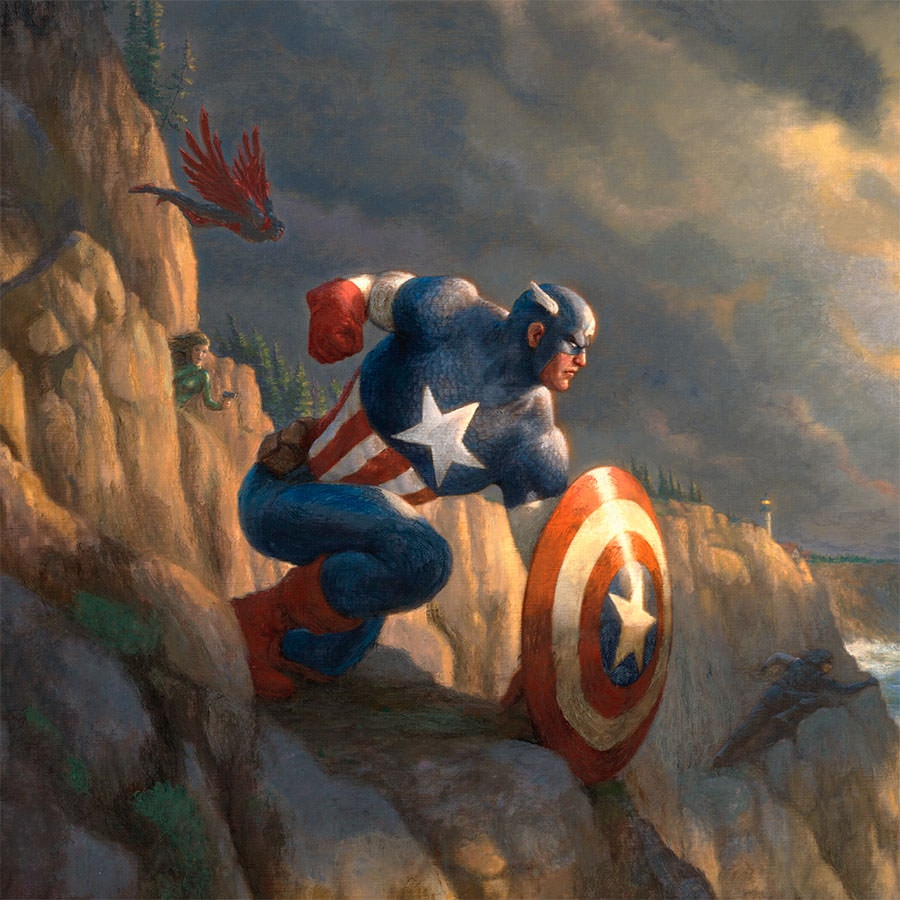Captain America - Sentinel of Liberty Marvel (Art Print)