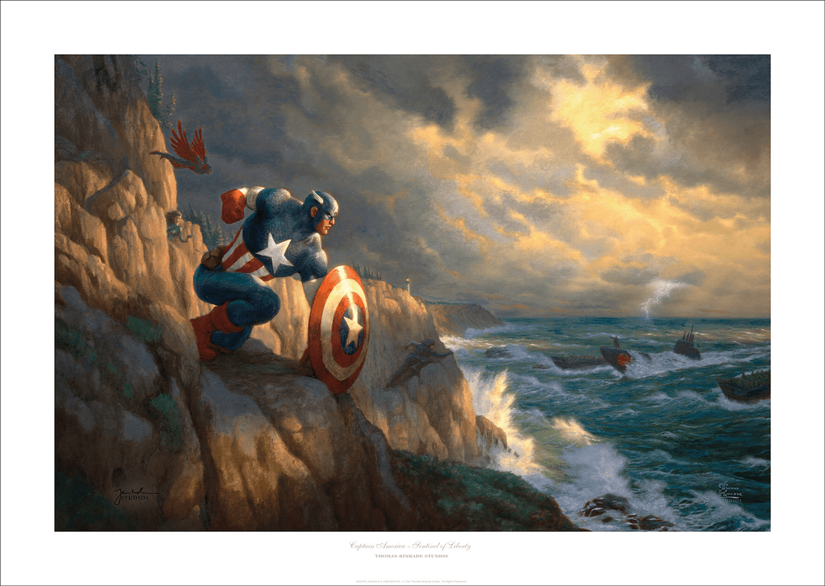 Captain America - Sentinel of Liberty Marvel (Art Print)