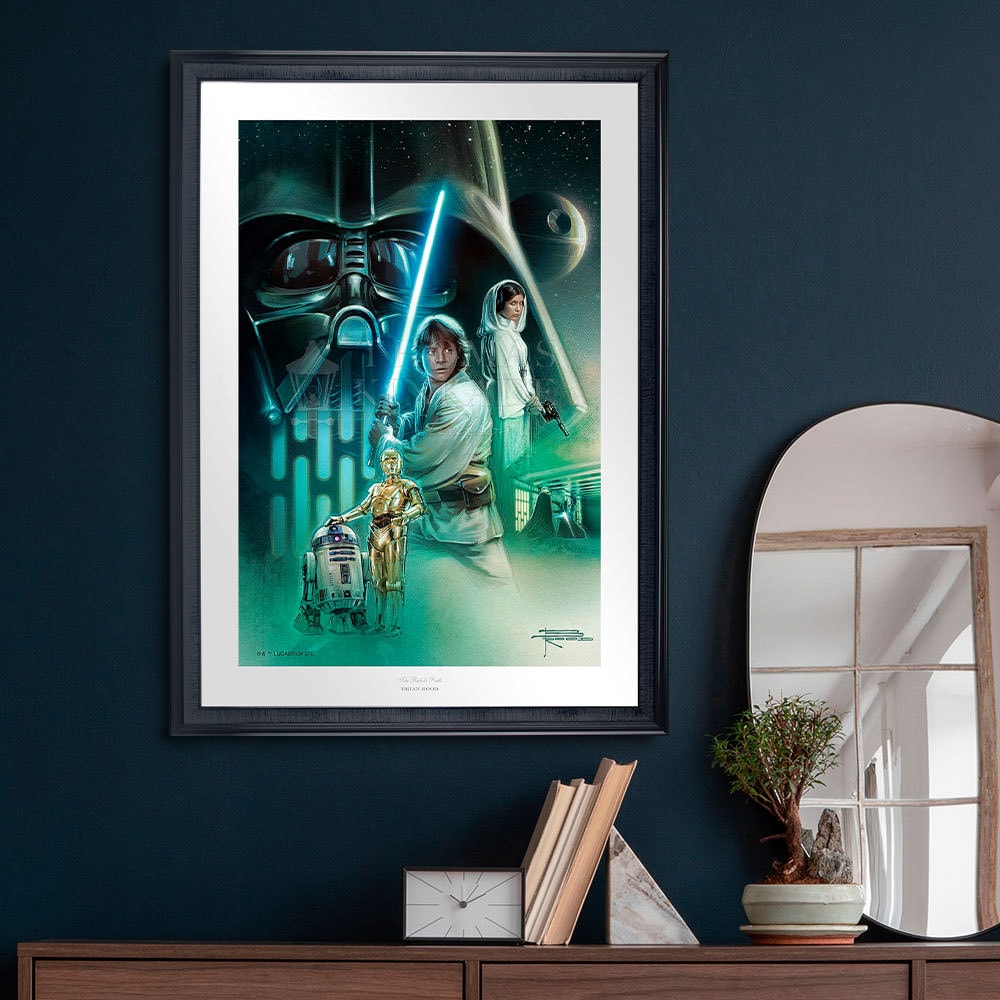 The Rebel's Path Star Wars (Art Print)