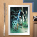 The Rebel's Path Star Wars (Art Print)