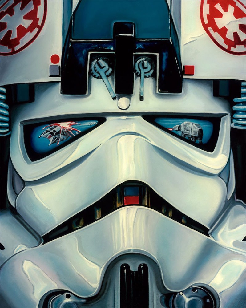 AT-AT Driver Star Wars Stormtrooper (Art Print)