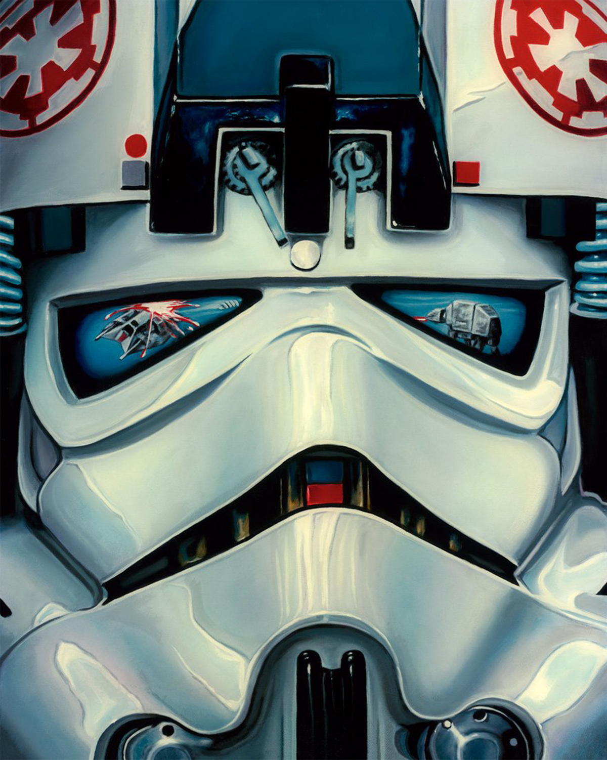AT-AT Driver Star Wars Stormtrooper (Art Print)