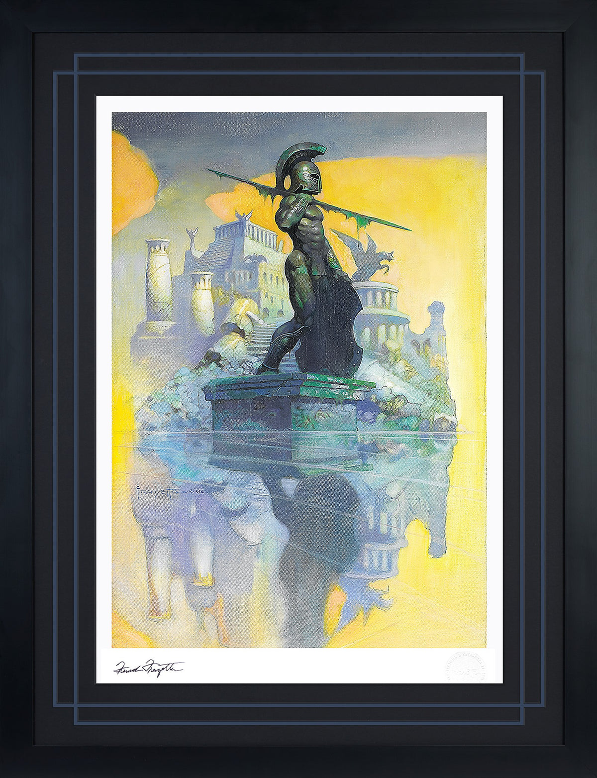 Atlantis Frank Frazetta (Art Print)