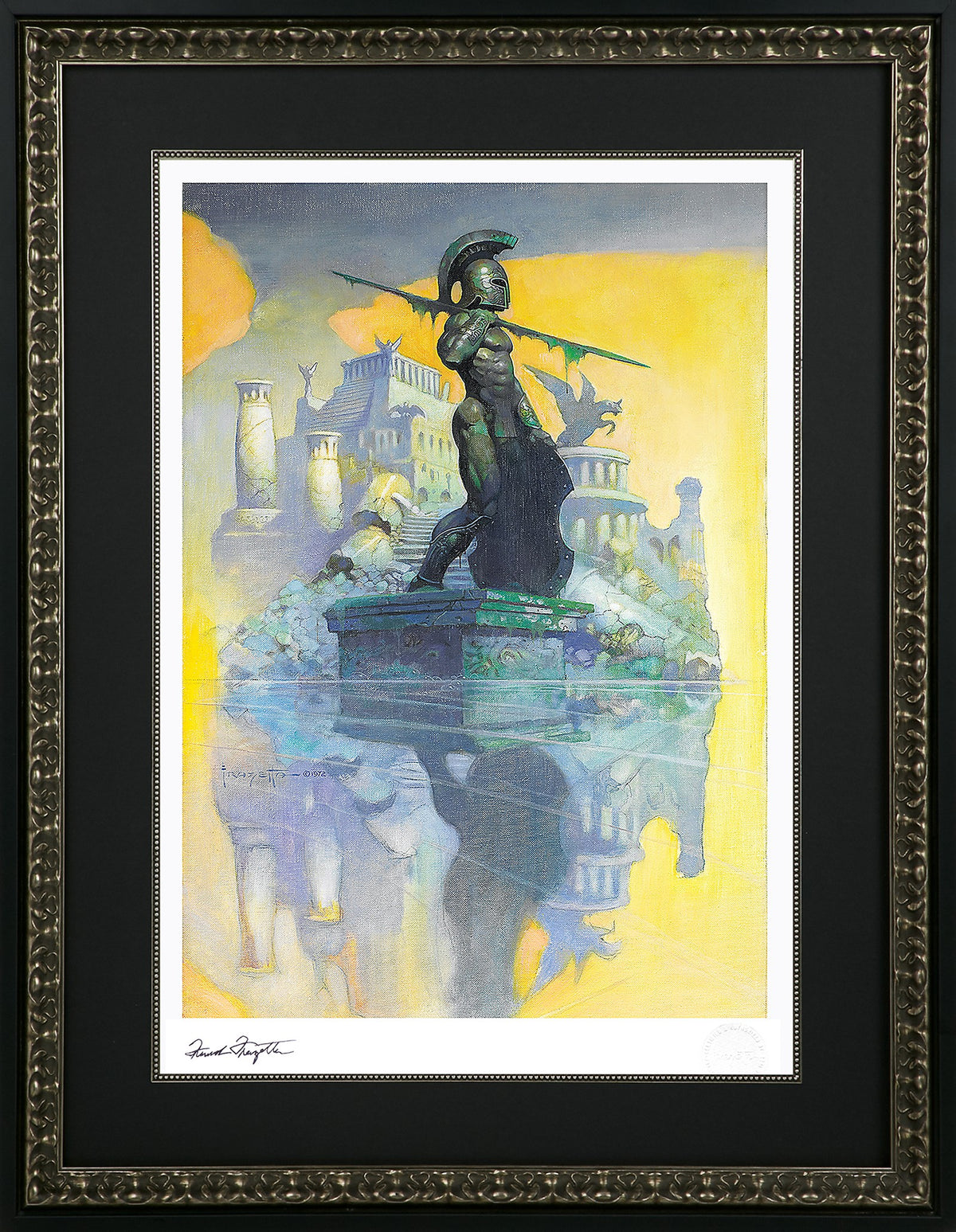 Atlantis Frank Frazetta (Art Print)