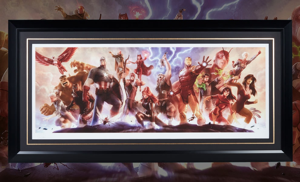 Avengers Assemble Marvel (Art Print)