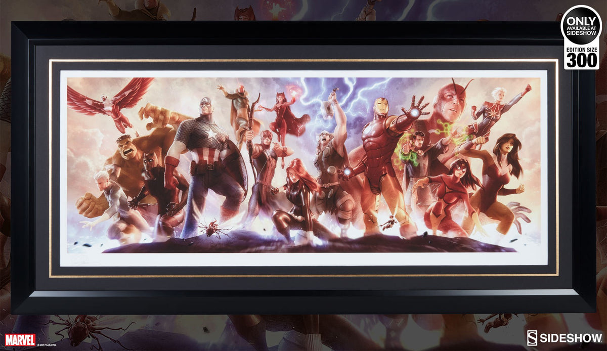 Avengers Assemble Marvel (Art Print)