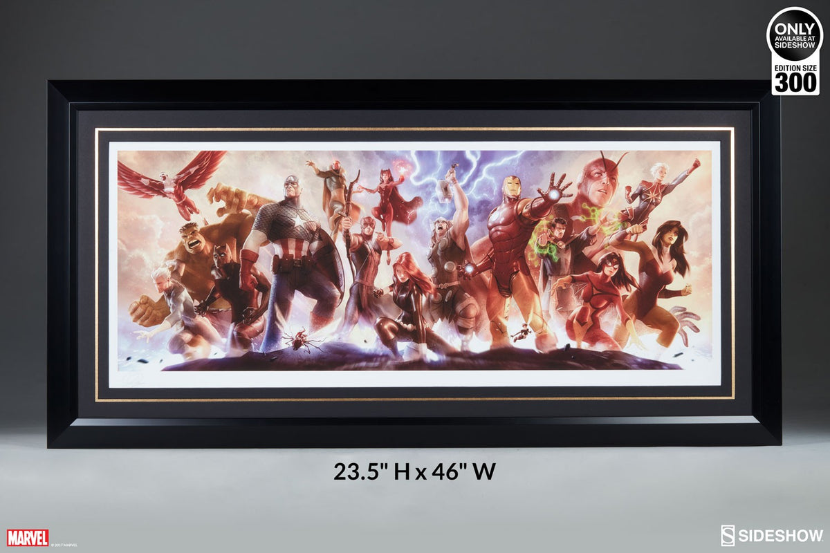 Avengers Assemble Marvel (Art Print)