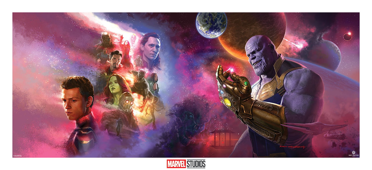 Avengers: Infinity War Marvel (Art Print)
