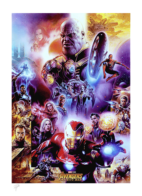 Avengers: Infinity War Marvel (Art Print)