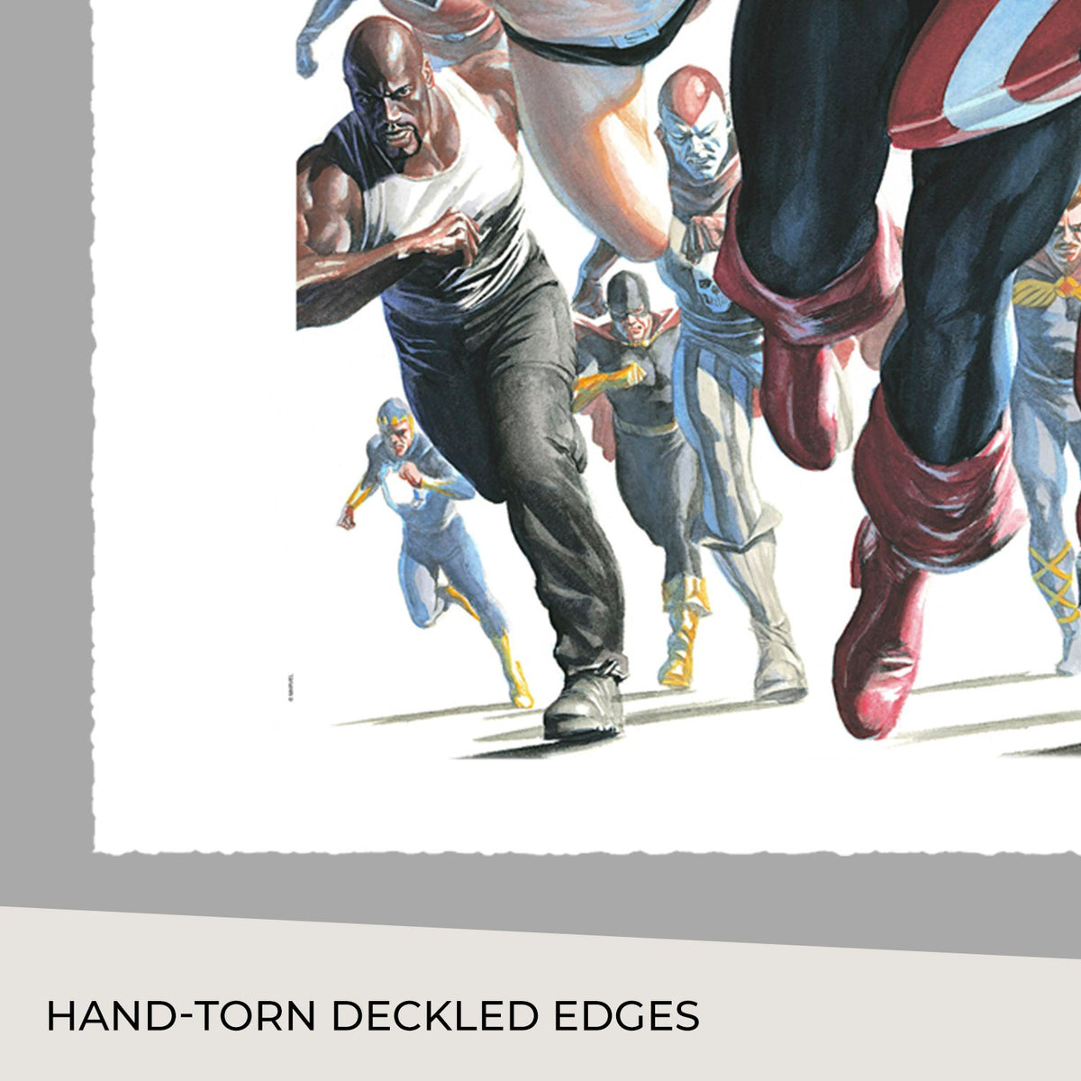 Avengers Invaders Marvel (Art Print)