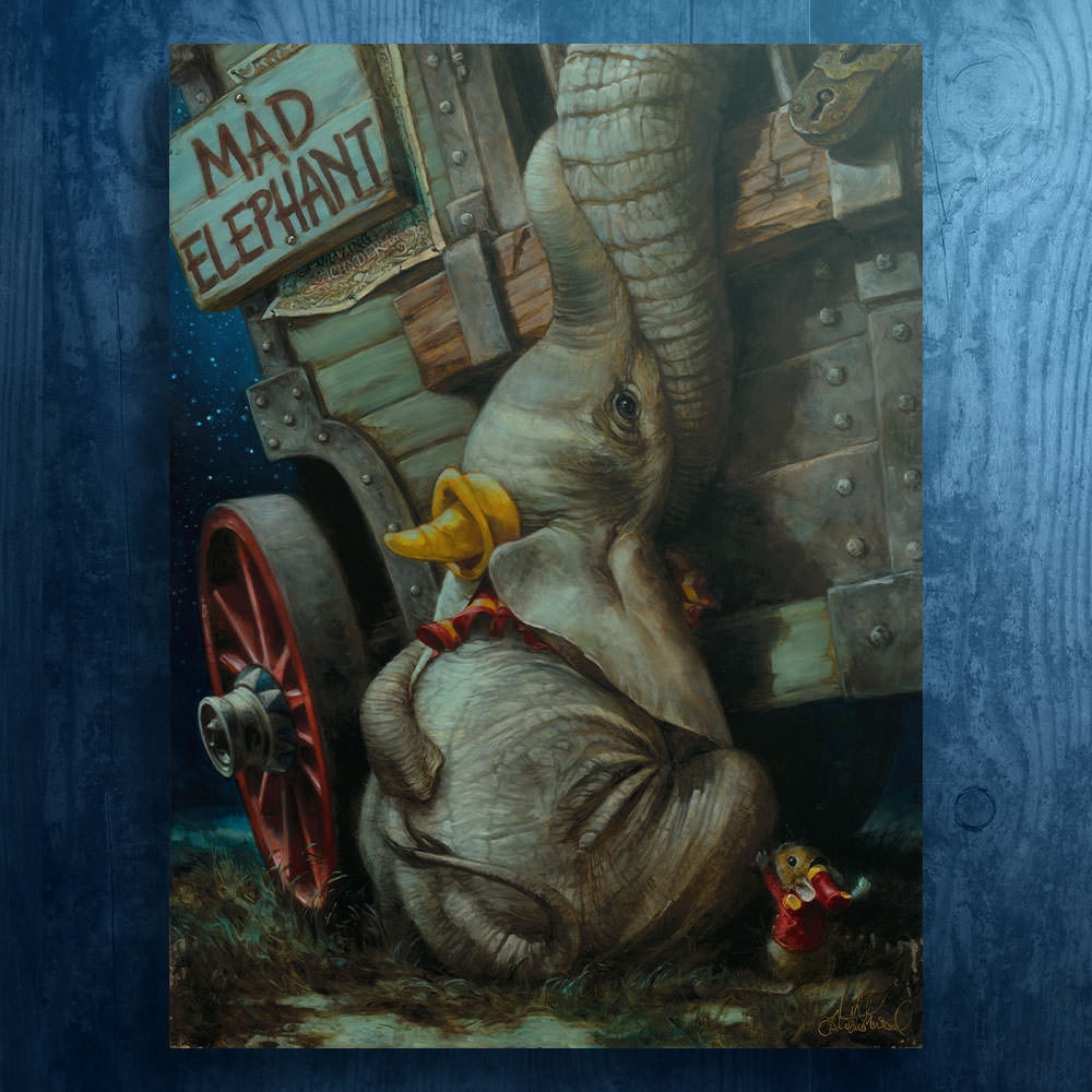 Baby of Mine Disney Dumbo (Art Print)
