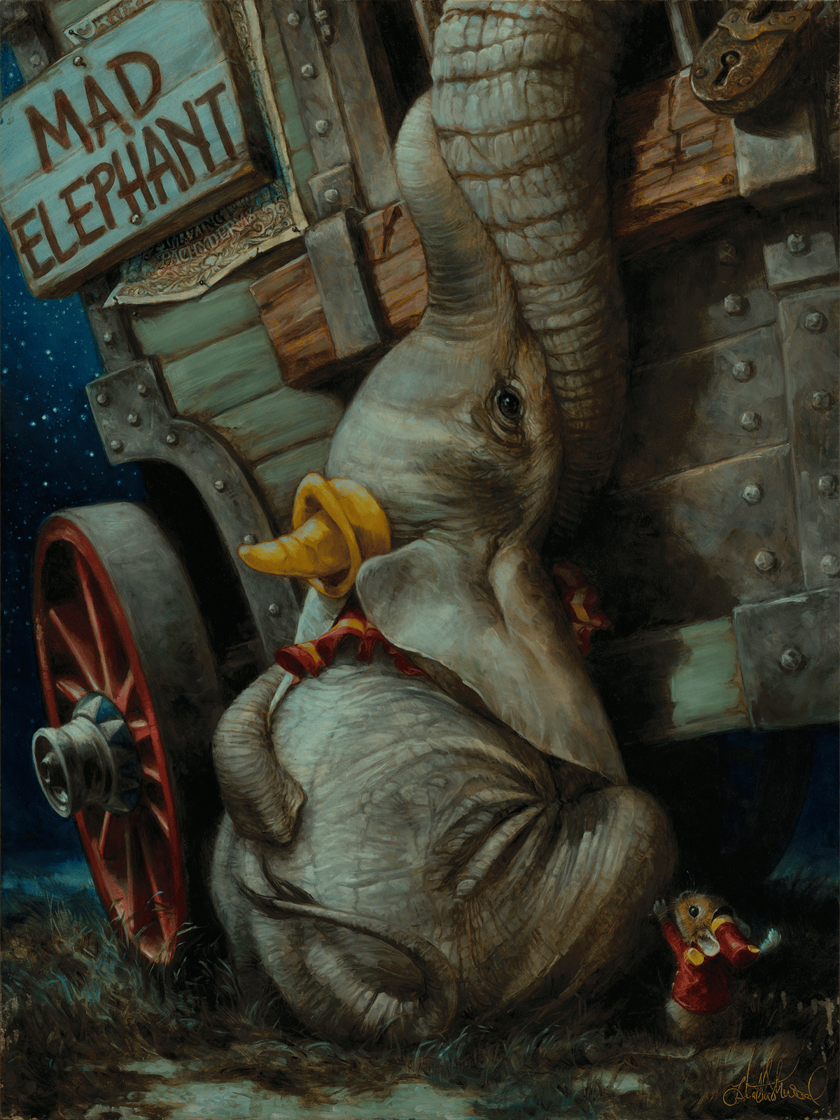 Baby of Mine Disney Dumbo (Art Print)