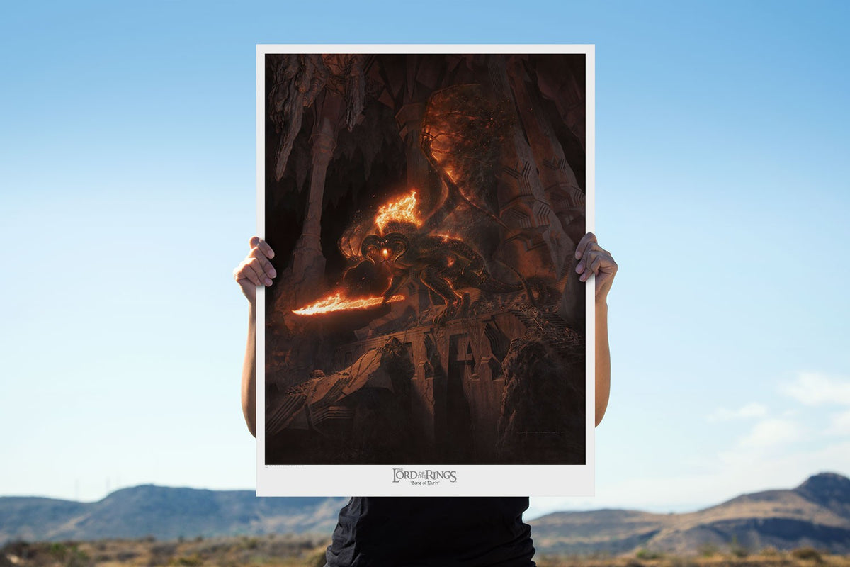 Bane of Durin The Lord of the Rings Balrog (Art Print)