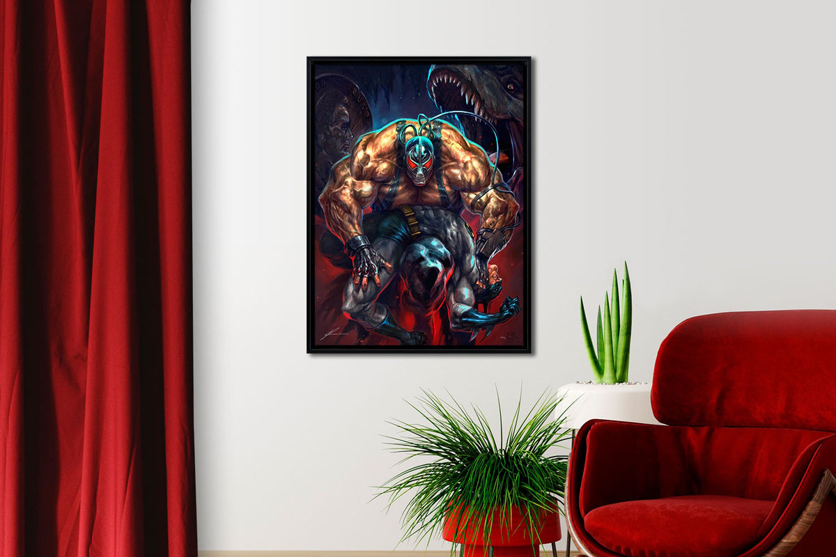 Bane: The Man Who Broke the Bat DC Bane Batman (Art Print)