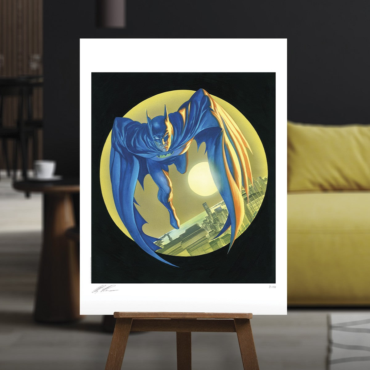 Bat Signal DC Batman (Art Print)