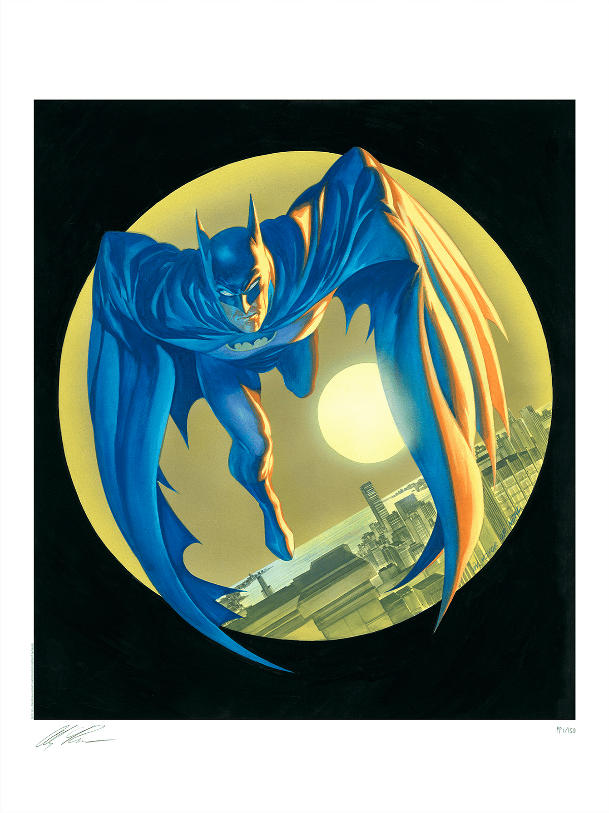 Bat Signal DC Batman (Art Print)