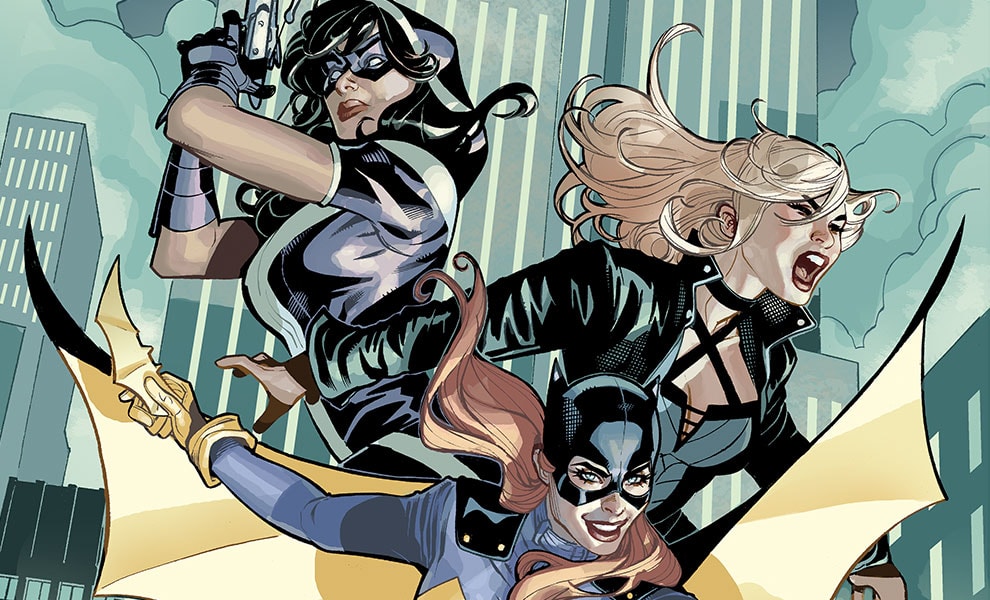 Batgirl & The Birds of Prey DC Batgirl Black Canary Huntress (Art Print)