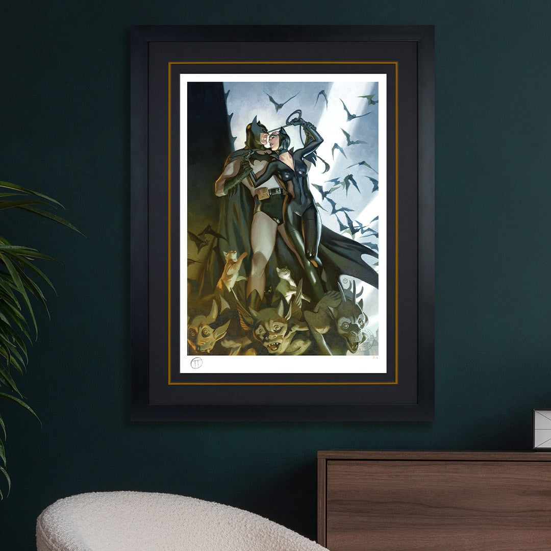 Batman & Catwoman DC (Art Print)