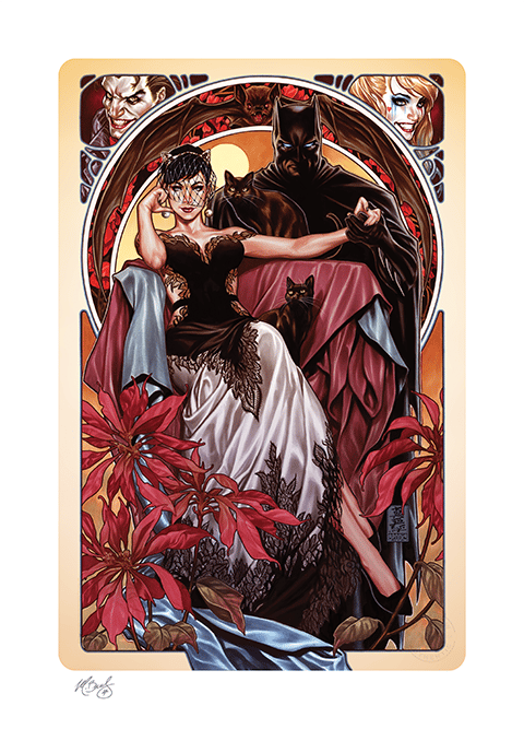 Batman & Catwoman DC (Art Print)