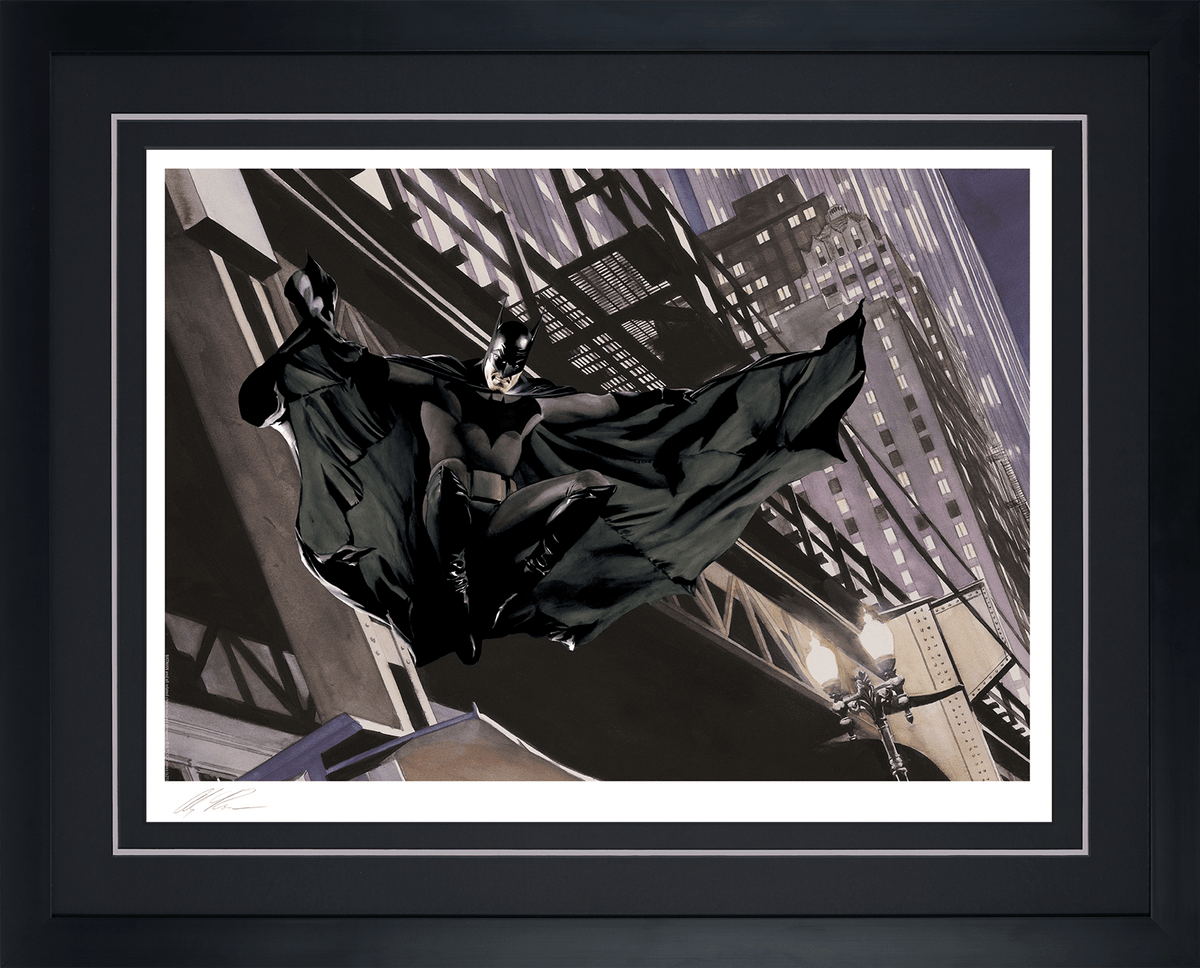 Batman Descent on Gotham Deluxe DC (Art Print)