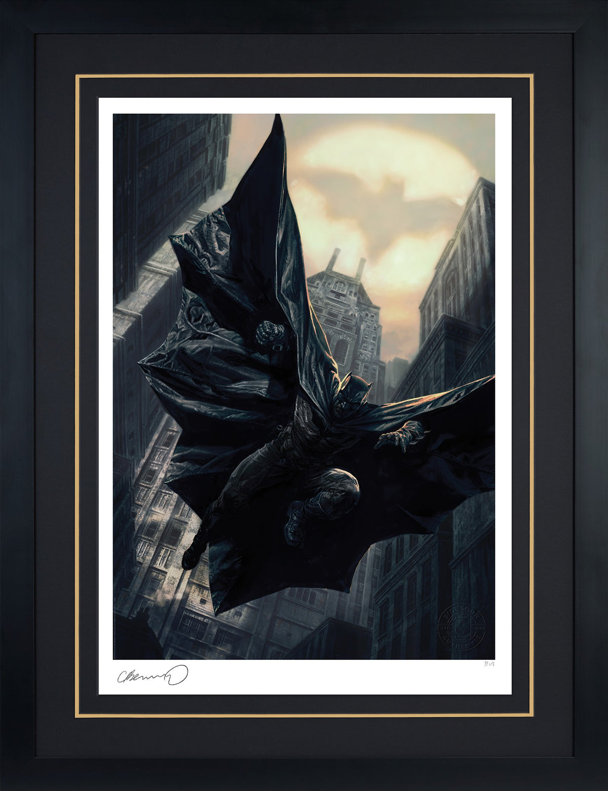 Batman Descent on Gotham: Detective Comics #1019 DC (Art Print)