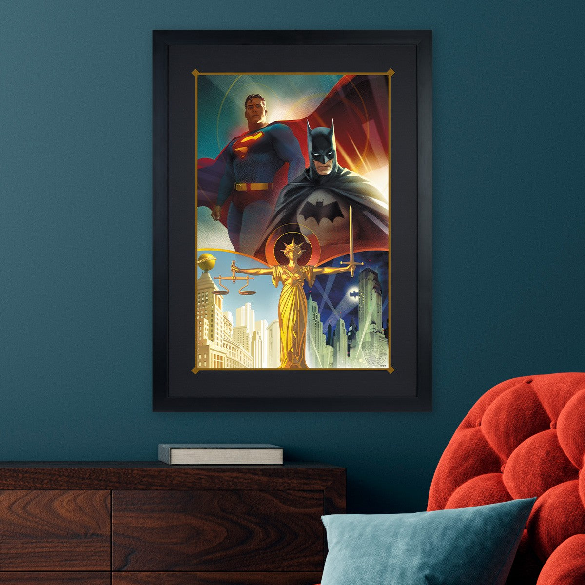 Batman & Superman: World's Finest DC (Art Print)