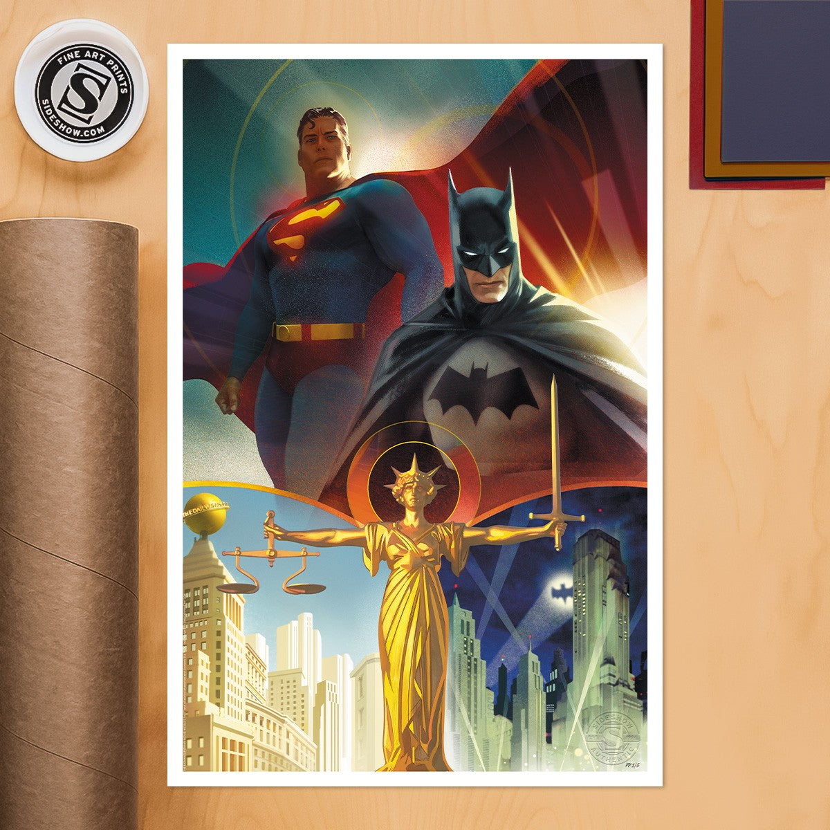 Batman & Superman: World's Finest DC (Art Print)