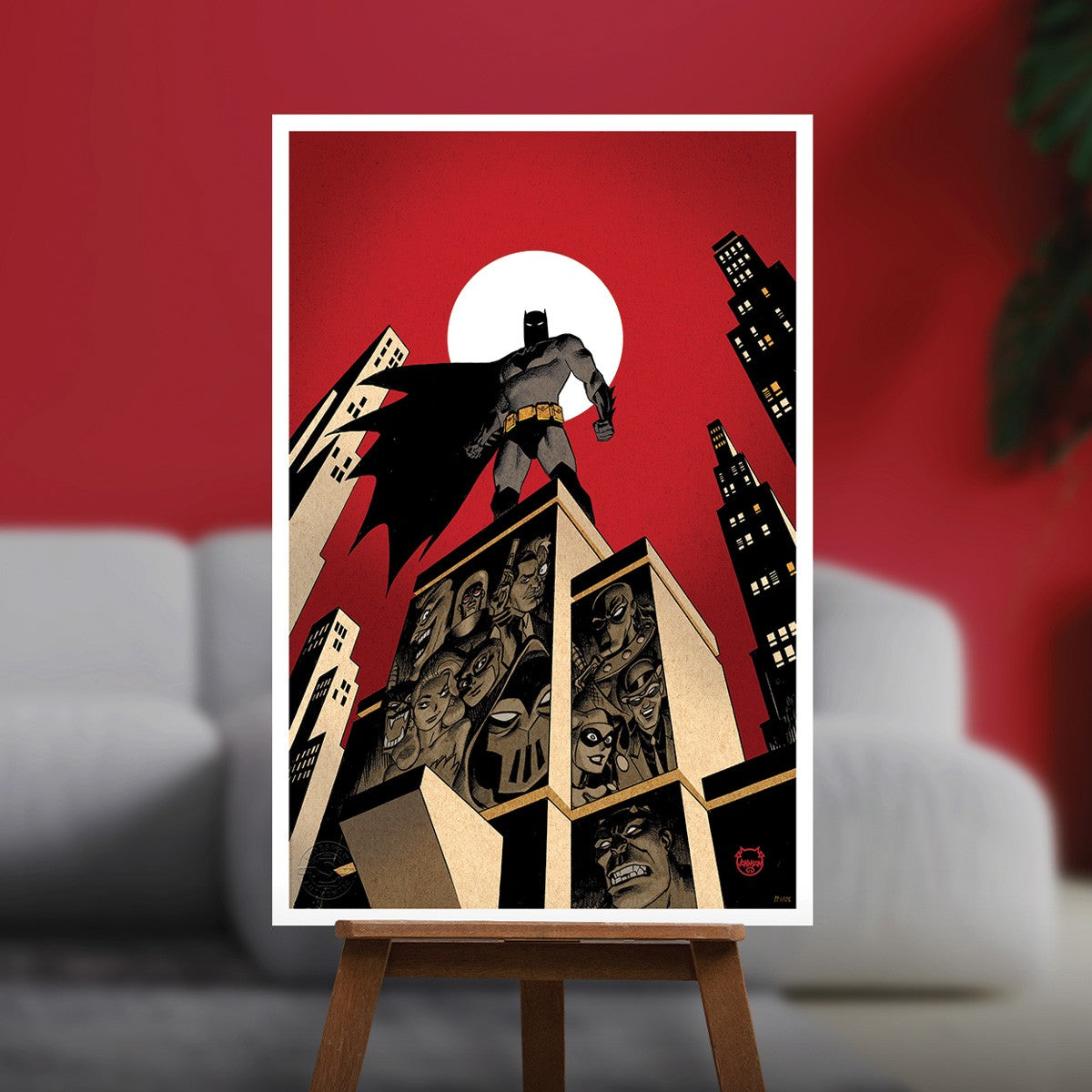 Batman: The Adventures Continue DC (Art Print)