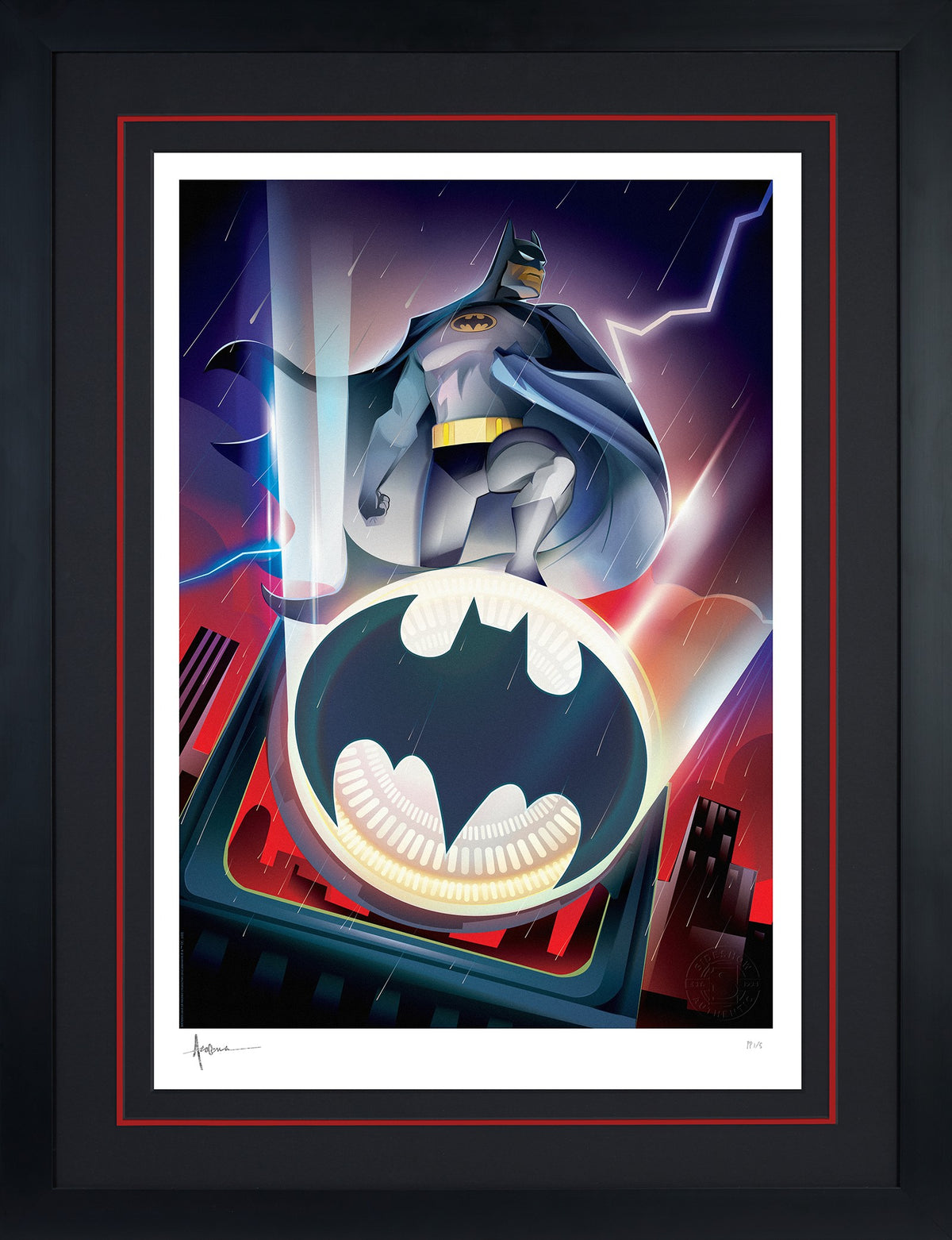Batman: The Animated Series 30th Anniversary DC (Art Print)