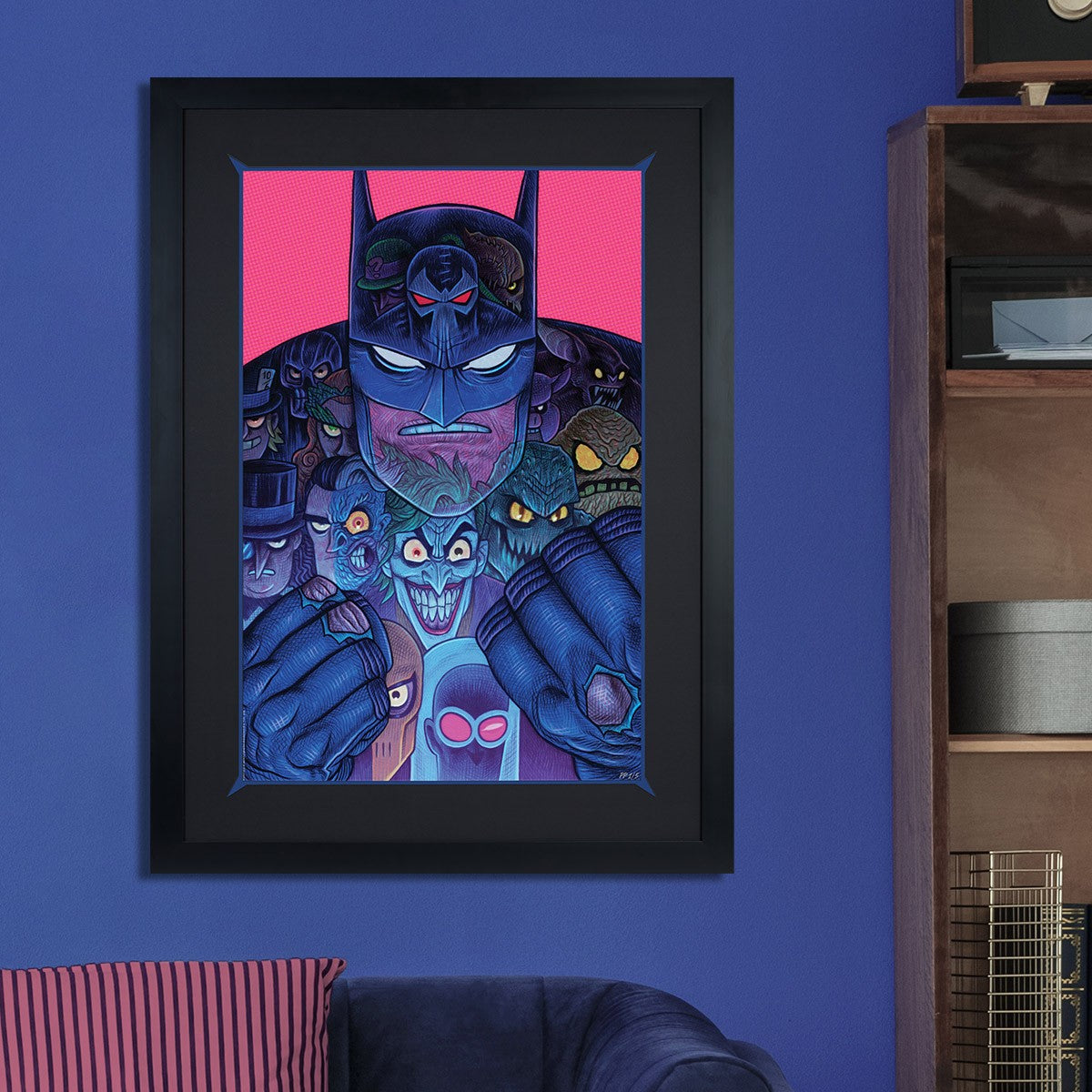 Batman & The Rogues Gallery DC (Art Print)