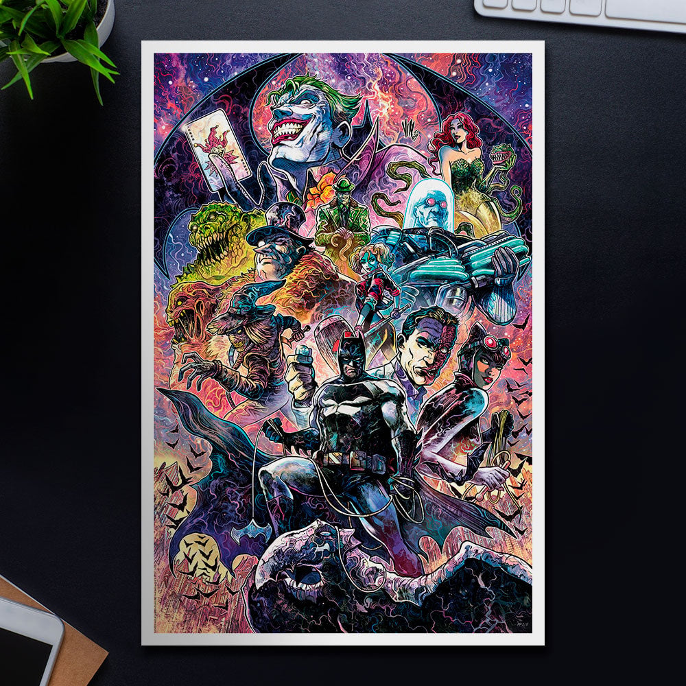 Batman: The Rogues Gallery DC Batman The Joker (Art Print)