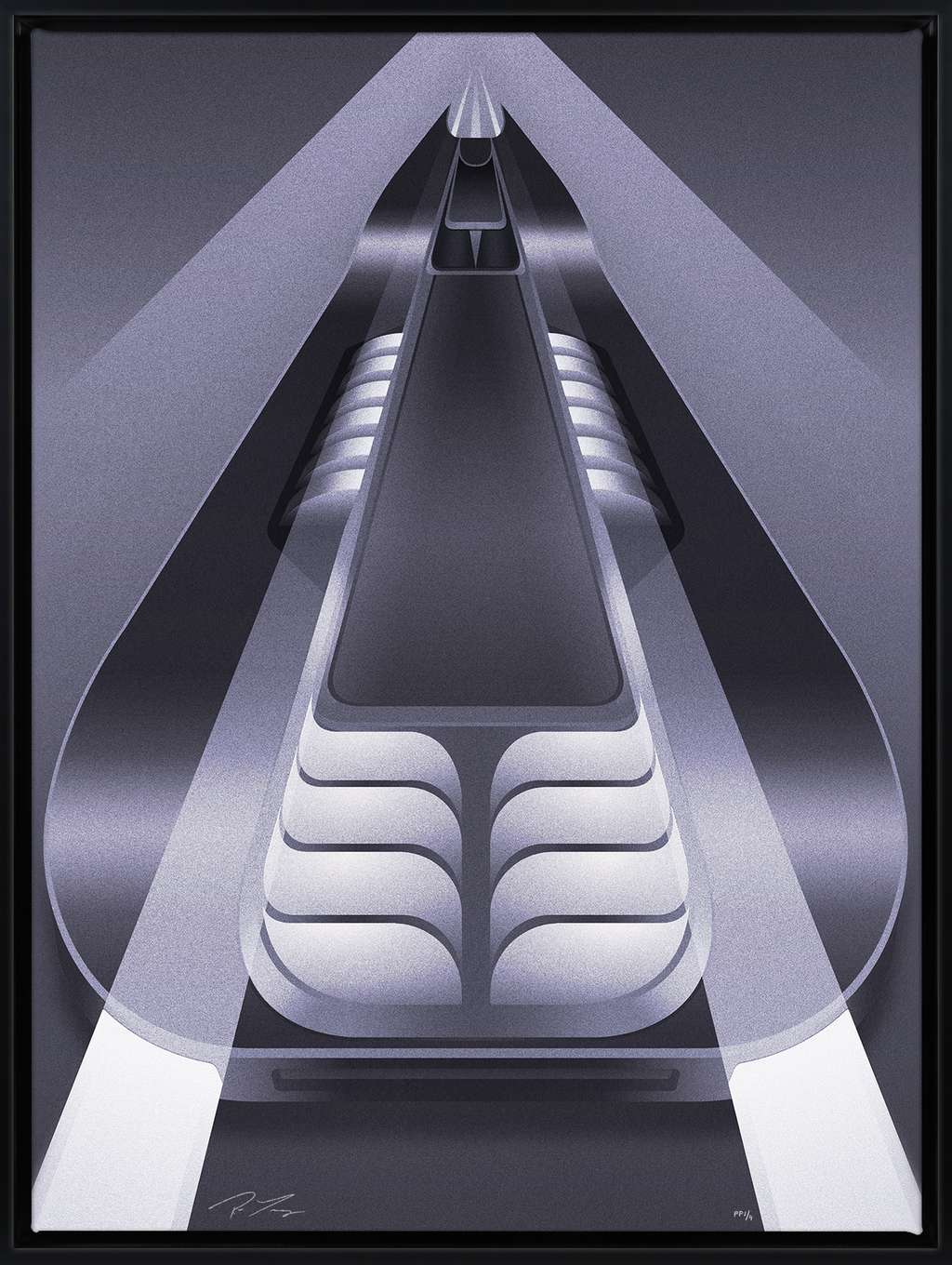 Batmobile Set DC Batman Batmobile (Art Print)