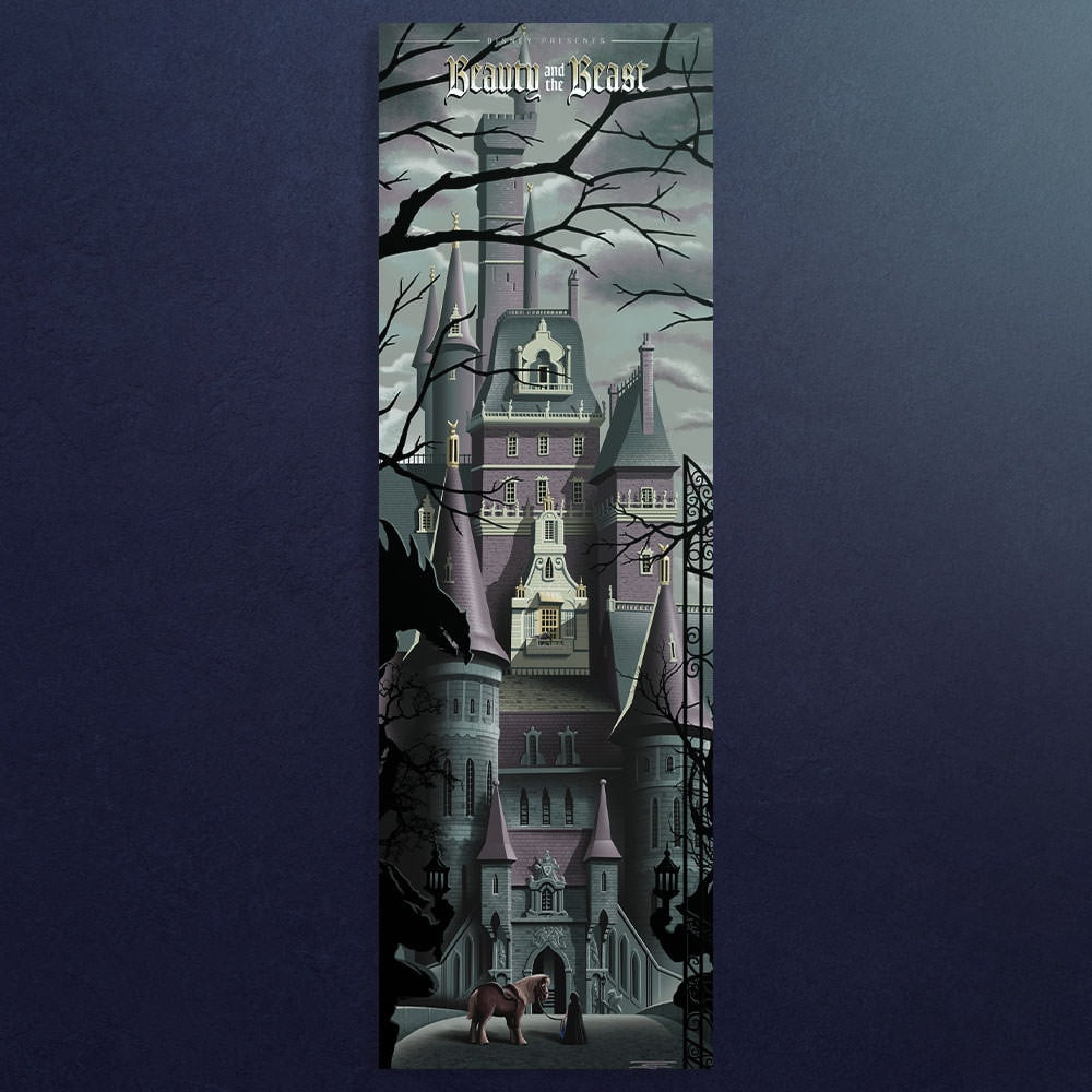 Beauty and the Beast Disney Belle Beast (Disney) (Art Print)